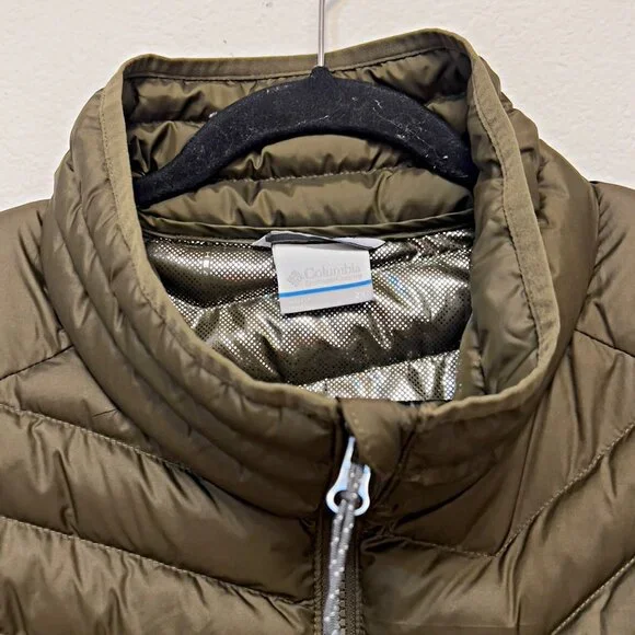 Columbia Powder Lite Insulated Puffer Vest Omni-Heat Thermal Full Zip Jacket 2X - Picture 7 of 12